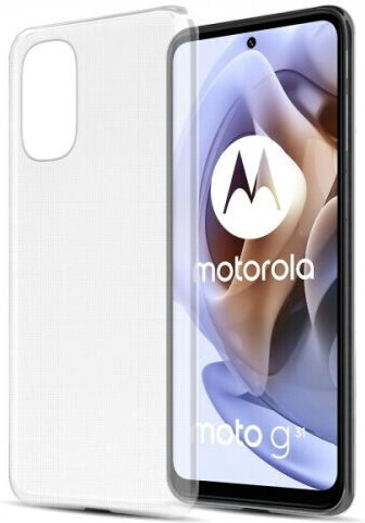 Slim 1 mm Back Cover Σιλικόνης 1mm Διάφανο (Moto G53)