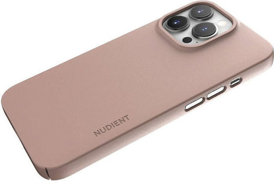 Nudient Thin Umschlag Rückseite Kunststoff Rosa (iPhone 13 Pro)