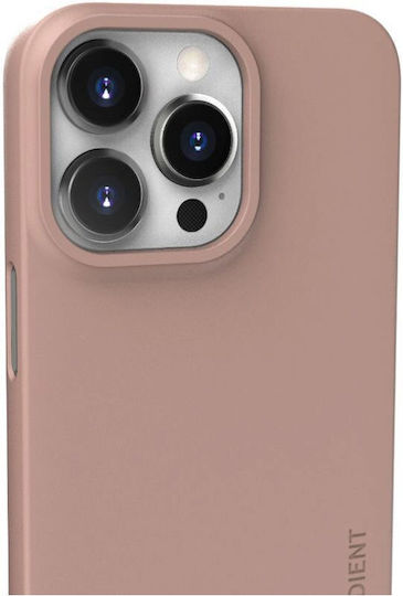 Nudient Thin Umschlag Rückseite Kunststoff Rosa (iPhone 13 Pro)