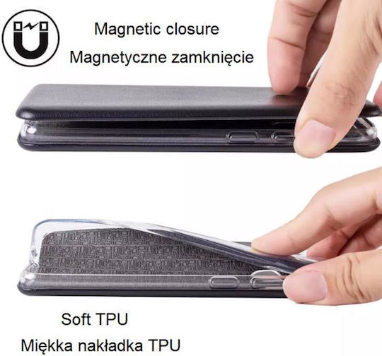 Smart Diva Buchen Sie Gehärtetes Glas Marineblau (Realme C55)