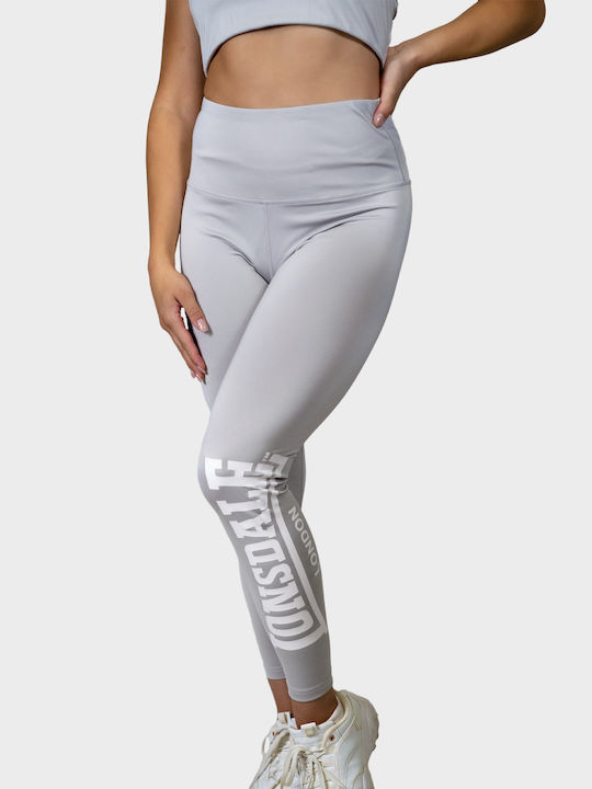 Dri-Fit Semley Training Damen Leggings Gekürzt Hohe Taille Graue
