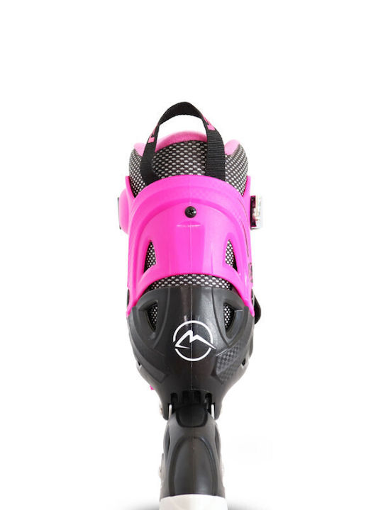 Roxa Heart Alu Kid Inline Αυξομειούμενα Rollers Μαύρα Παιδικά