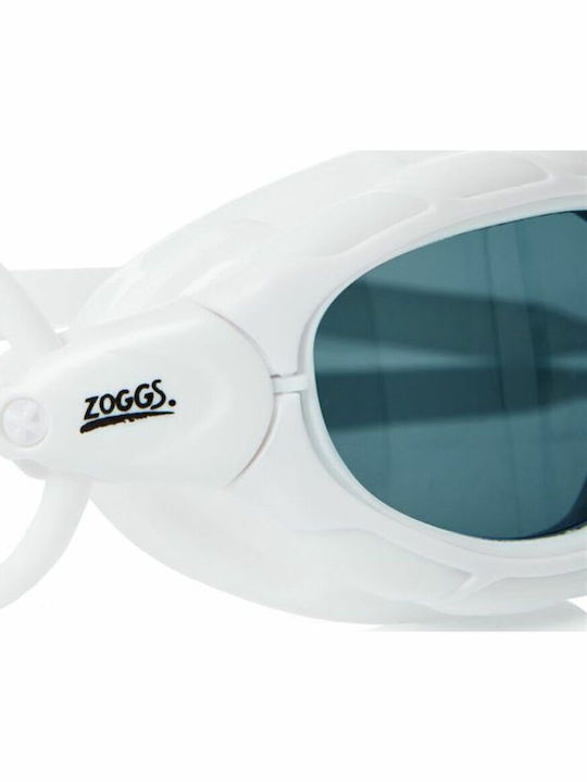 Zoggs Predator Swimming Goggles Adults White