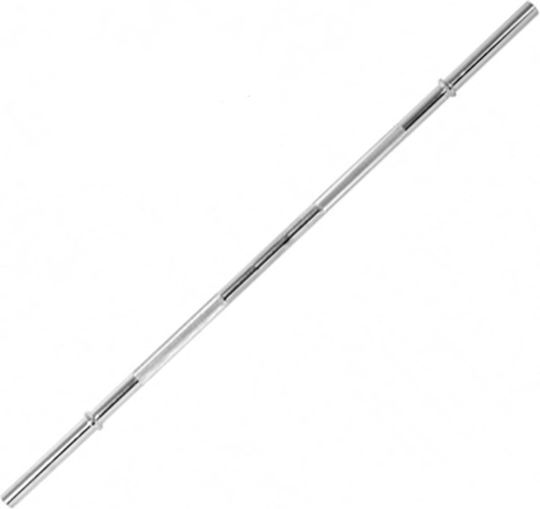 Toorx Ίσια Μπάρα Φ25mm 7.8kg Μήκους 180cm με Βιδωτά Κολάρα