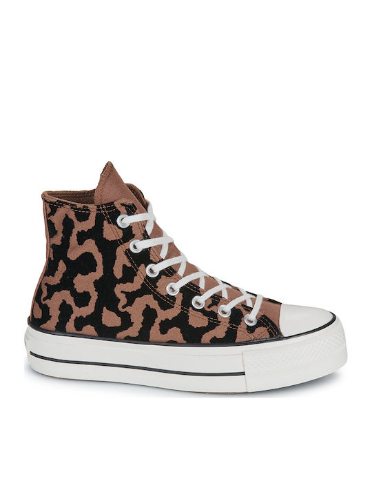 Women's Flatforms Boots Leopard Remix