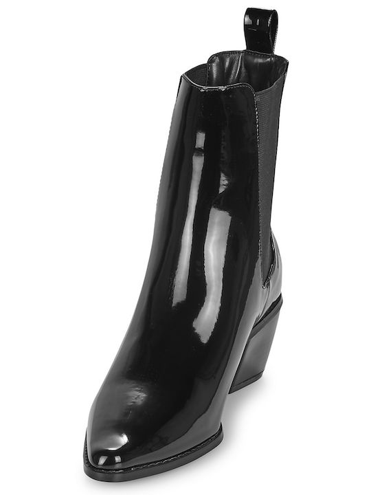 Danilyn Damen Stiefeletten Schwarz W4LH16509BlackPatent