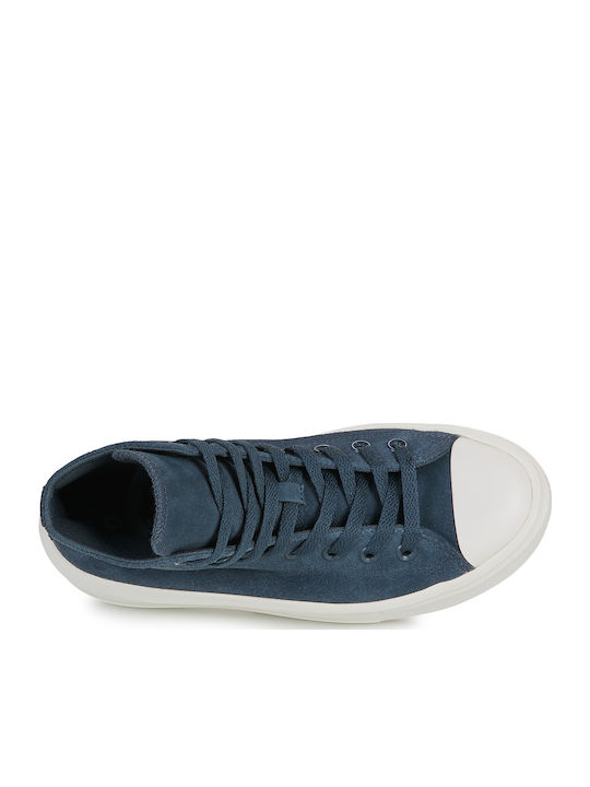 Flatforms Sneakers Colorful Suede