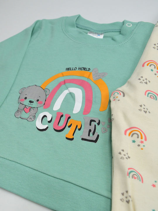 Extan Bebe Kids' Pajamas Winter Pink