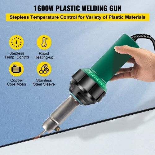 Vevor Κολλητήρι Ρεύματος 1600W με Ρύθμιση Θερμοκρασίας