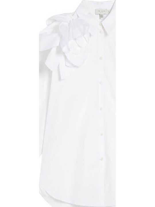 Women's Long Sleeve Shirt White
