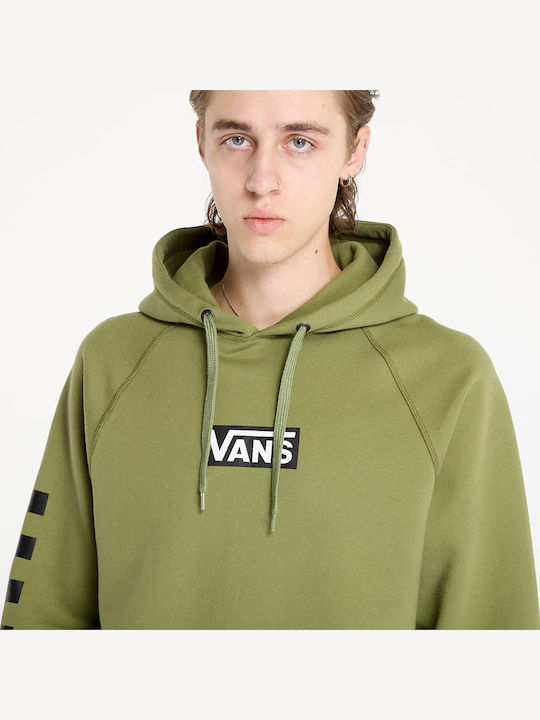 Vans Sweatshirt Loden Green With Hood