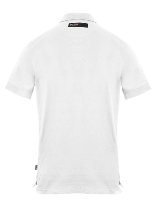 Plein Sport Поло Блуза Бяла