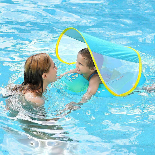 bebeLOGIC Swimtrainer de copii cu parasolar Verde