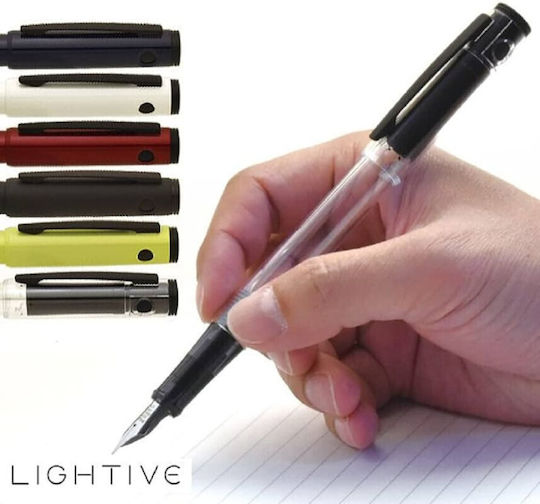 Fountain Pen Lightive Active Clear Pilot Flt-2sr-ac-m 4902505640223 Nibs Fine