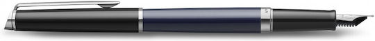 Waterman Hemisphere Colour Block Black-blue Fountain Pen 3026982028488 Nibs Fine