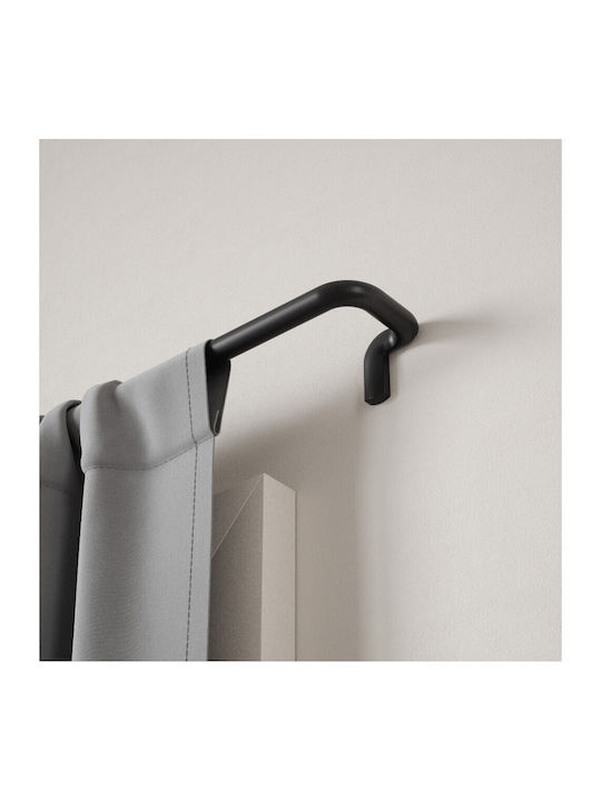Umbra Extendable Metal Curtain Pole Twilight Single Φ19mm 76-213cm Metal