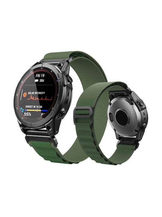 Schneller Nylonriemen für Garmin Fenix 5 6 6 Pro/7 Forerunner 965 955 945
