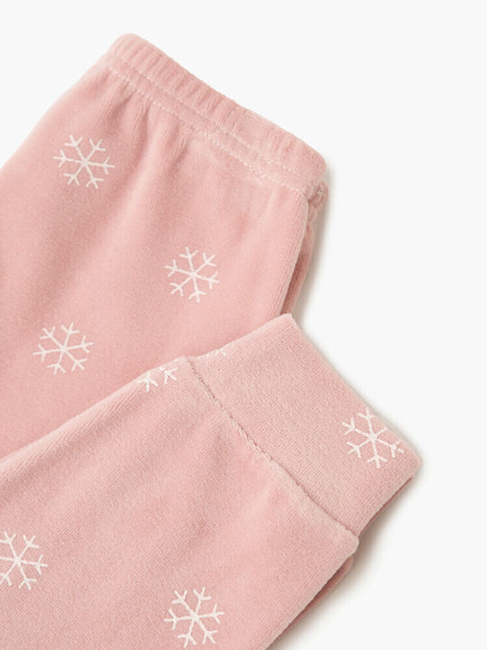 Minerva Kids' Pajamas Winter Cotton Pink