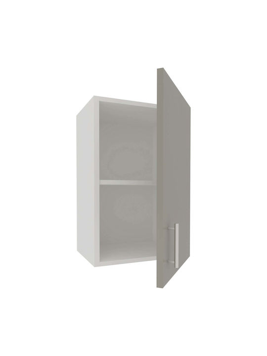 Corp с плот за работа Glossy Gray/white 40x30x60бр