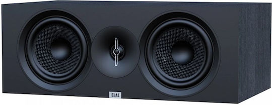 Elac Debut C6.3 32155 Ηχείο Hi-Fi Κεντρικό 120W 2 Δρόμων Π53.3xΒ29.8xΥ19.5εκ. Μαύρο