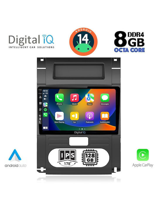 Digital IQ Car Audio System for Nissan X-Trail 2007-2013 (Bluetooth/USB/AUX/WiFi/GPS/Apple-Carplay/Android-Auto) with Touch Screen 10"