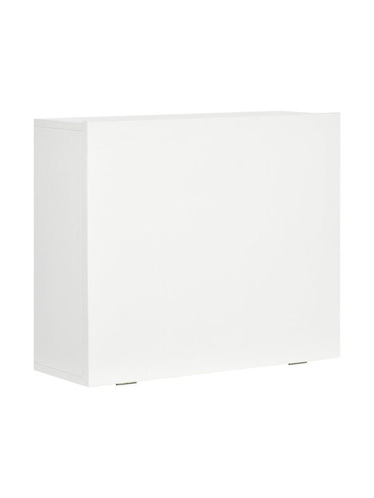 Birou din Lemn Alb 60x21.5x50cm