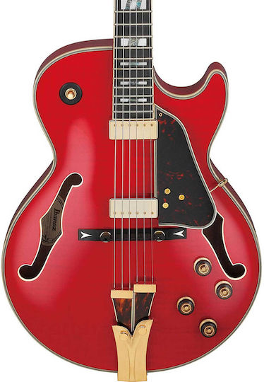 Ibanez Electric Guitar ES with HH Pickup Configuration Sapphire Red with Case