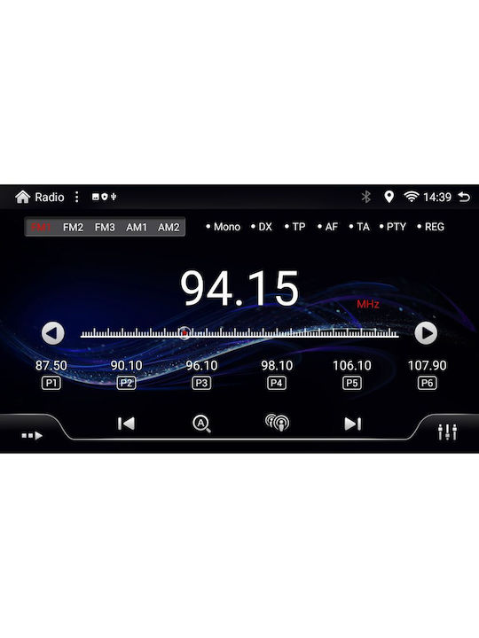 Digital IQ Car Audio System for Ssangyong Kyron 2006-2015 (Bluetooth/USB/AUX/WiFi/GPS/Apple-Carplay/Android-Auto) with Touch Screen 9"