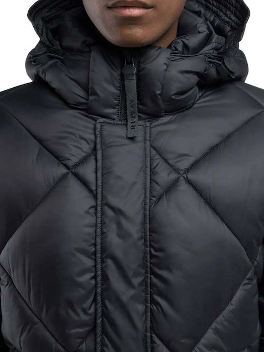 Μπουφάν Puffer Μαύρο