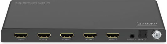 Digitus Hdmi Splitter 1 Input To 4 Output Ds-55340