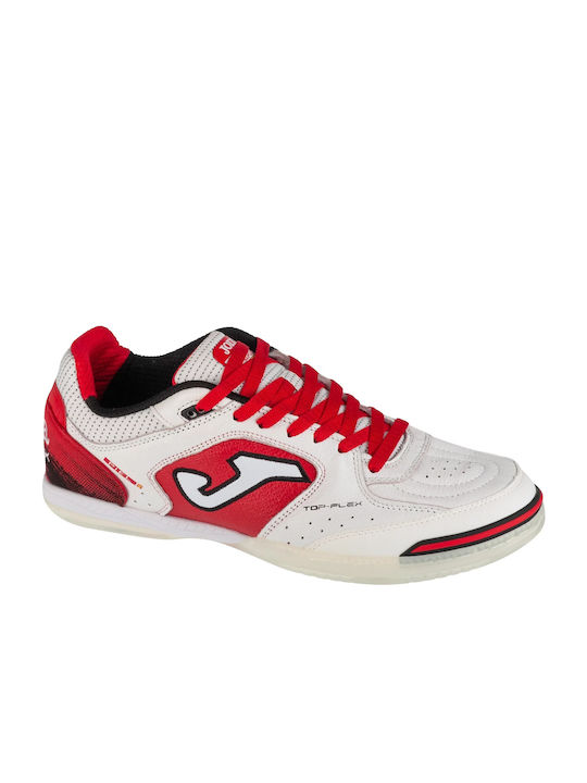 Joma Top Flex IN Low Football Shoes Hall White