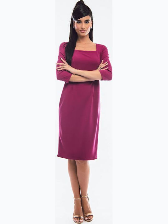 Kleid Magenta
