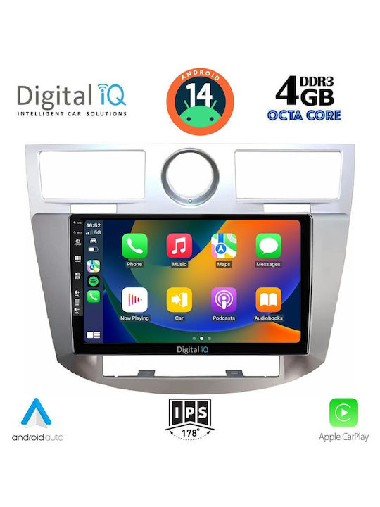 Digital IQ Car Audio System Chrysler Sebring 2008-2010 (Bluetooth/USB/AUX/WiFi/GPS/Apple-Carplay/Android-Auto) with Touch Screen 9"