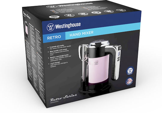 Westinghouse Hand Mixer 350W Pink