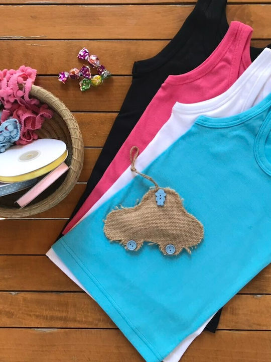 Maax Underwear Kids' Undershirt Tank Top Turquoise