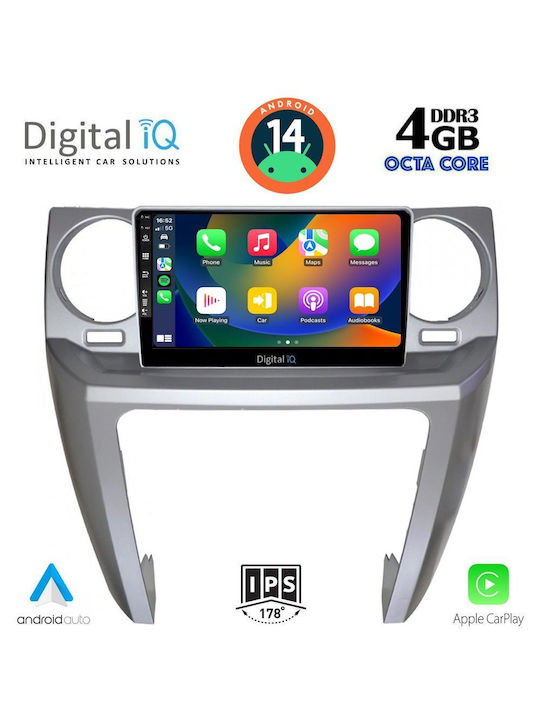 Digital IQ Car Audio System for Land Rover Discovery 2004-2009 (Bluetooth/USB/AUX/WiFi/GPS/Apple-Carplay/Android-Auto) with Touch Screen 9"