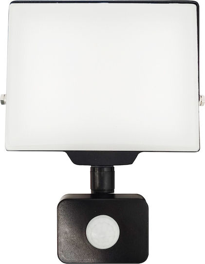 Proiector LED Orno Aluminiu Policarbonat Alb Negru 30W IP44 Proiector LED Orno Aluminiu Policarbonat Alb Negru 30W IP44