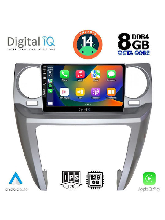 Digital IQ Car Audio System for Land Rover Discovery 2004-2009 (Bluetooth/USB/AUX/WiFi/GPS/Apple-Carplay/Android-Auto) with Touch Screen 9"