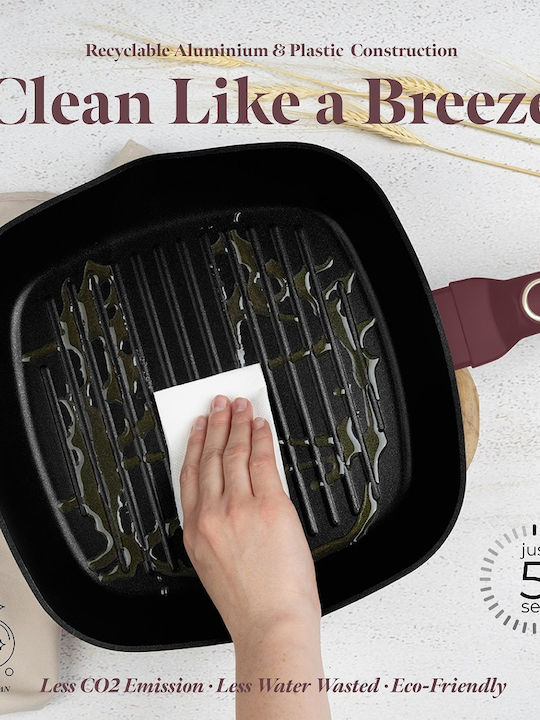 Berlinger Haus Grill made of Aluminum with Non-Stick Coating 28cm
