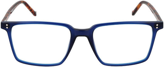 Hackett Männlich Kunststoff Brillenrahmen Blau HEB290-608