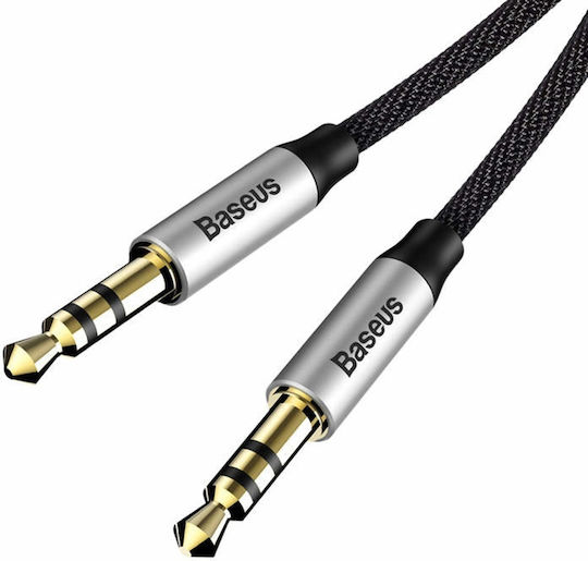 Baseus Καλώδιο Ήχου 3.5mm male - 3.5mm male Μαύρο 1.5m A10329800117-Z1