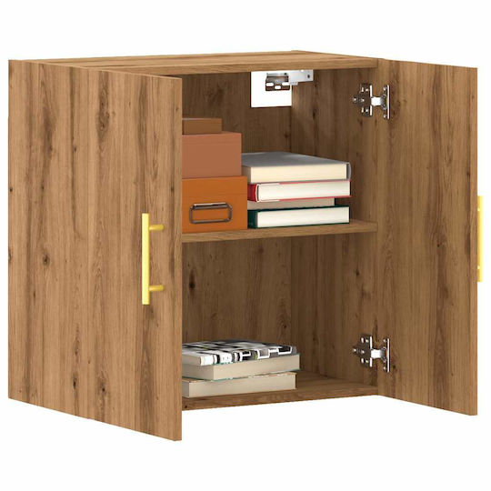 vidaXL Bathroom Cabinet L60xW31xH60cm Oak