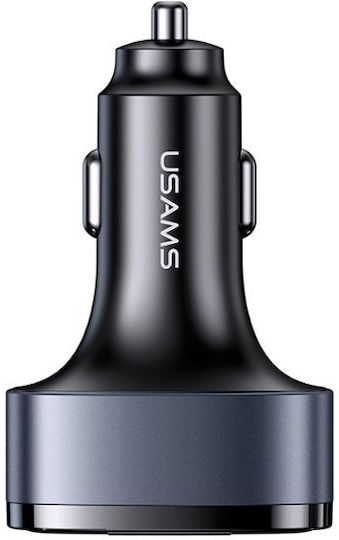 Usams 1xusb+2xusb-c C42 100w Fast Charge Black Cc257