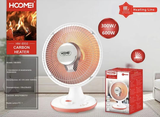 Hoomei Heizlüfter Boden Gray 600W