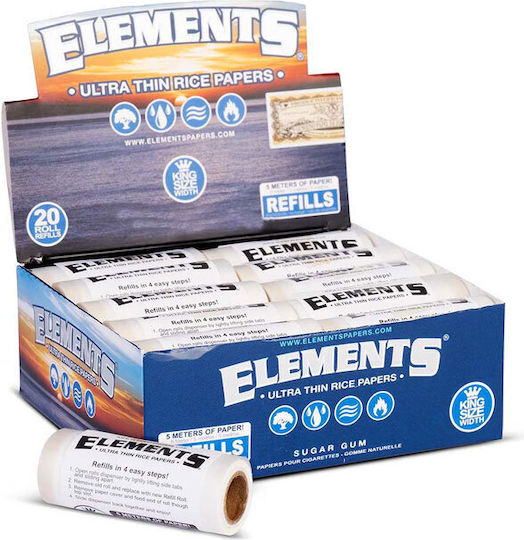 Elements Rolls Ρολό King Size Refill Ανταλλακτικό 5 Μέτρα