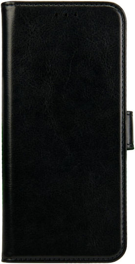 Rosso Element Pu Wallet Δερματίνης / Σιλικόνης Μαύρο (Google Pixel 9 / 9 Pro)