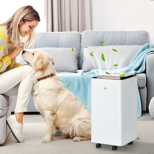 HomCom 821-029V90WT Αφυγραντήρας με Συμπιεστή