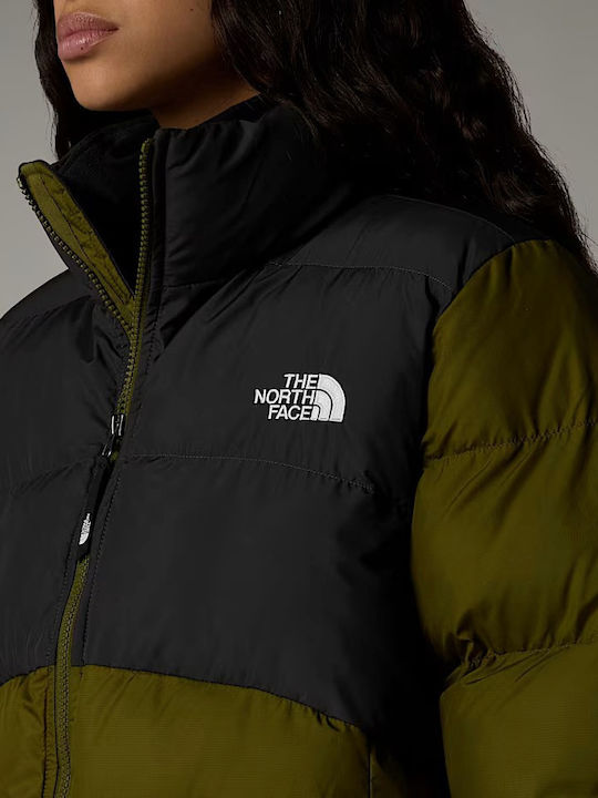 Saikuru Jacket Κοντό Γυναικείο Μπουφάν για Άνοιξη/Φθινόπωρο Πράσινο