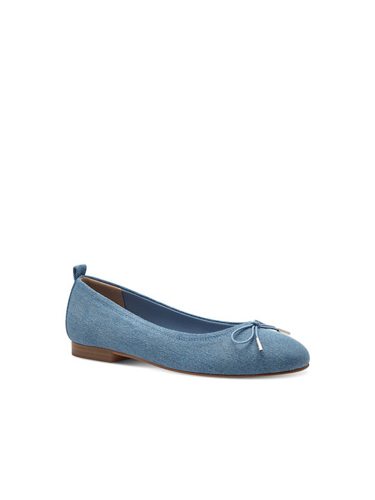 Tamaris Damen Ballerinas in Blau Farbe