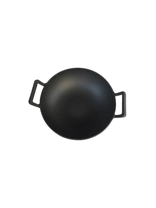 Perfect Home Wok aus Gusseisen mit Deckel